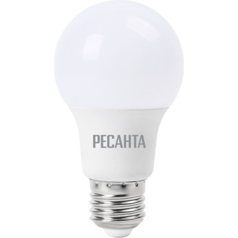 Лампа светодиодная РЕСАНТА LL-R-A60-9W-230-3K-E27